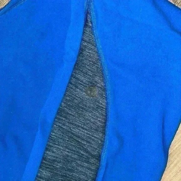 Lululemon Pants Size 4 Womens Blue Limitless Split Set Pant Back Pockets Yoga - Picture 8 of 13